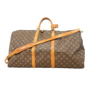 Authentic Louis Vuitton keepall 60 bandouliere travel unisex with strap